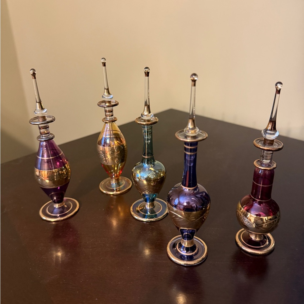 Red Envelope Multicolor Glass Art Set